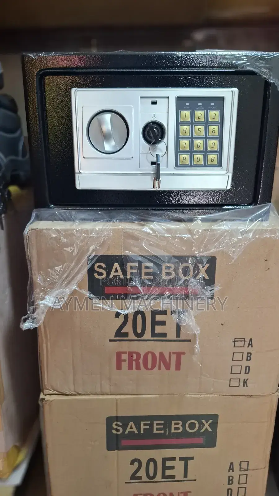 Home Safe Box Cash Box ካሽ ቦክስ