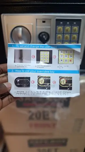 Home Safe Box Cash Box ካሽ ቦክስ