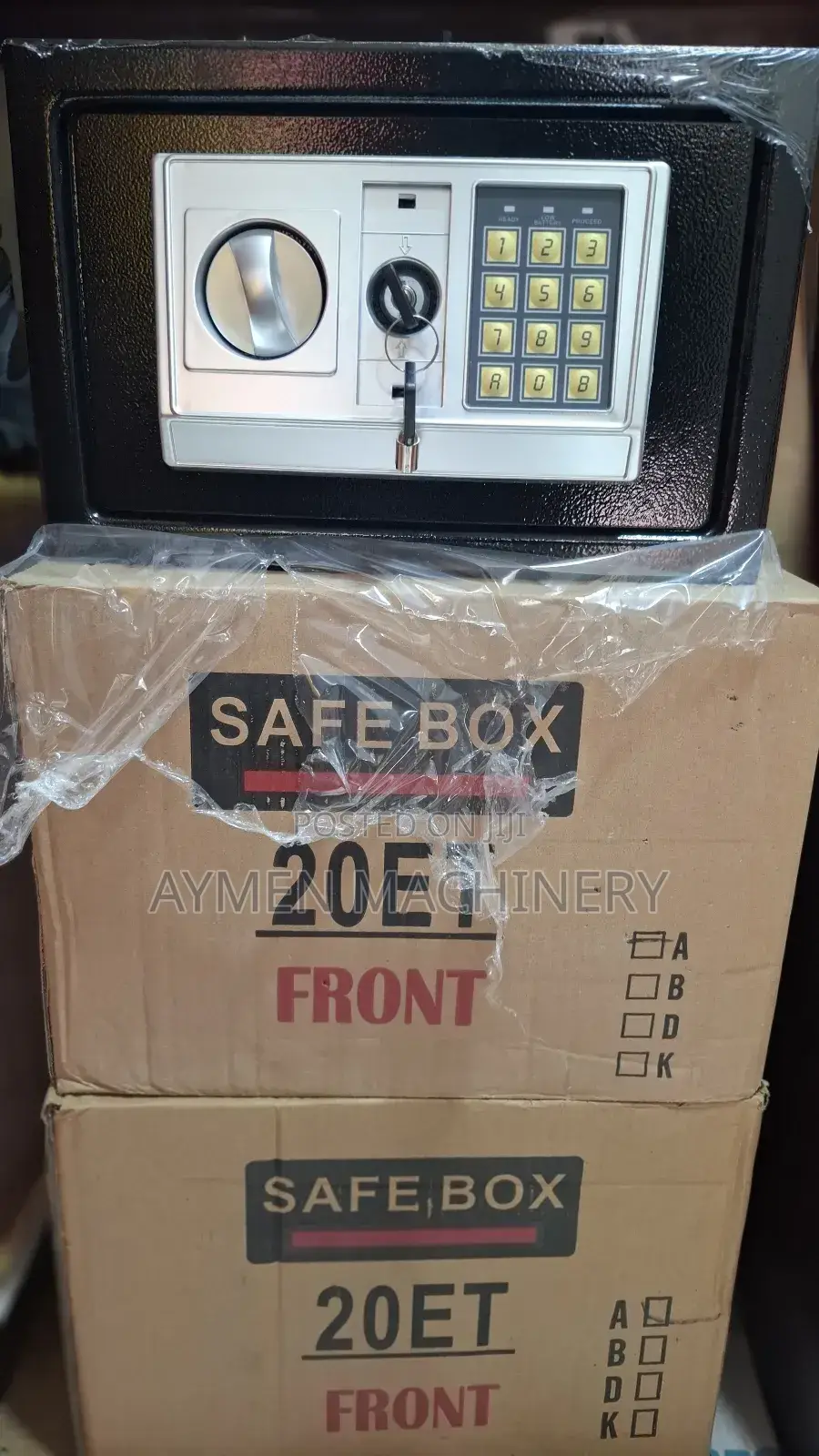 Home Safe Box Cash Box ካሽ ቦክስ