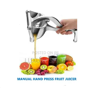 Photo - Manual Hand Press Fruit Juicer