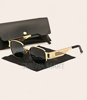 Photo - Unisex Retro Punk Metal Hollow Square Frame Fashion Glasses for Summer