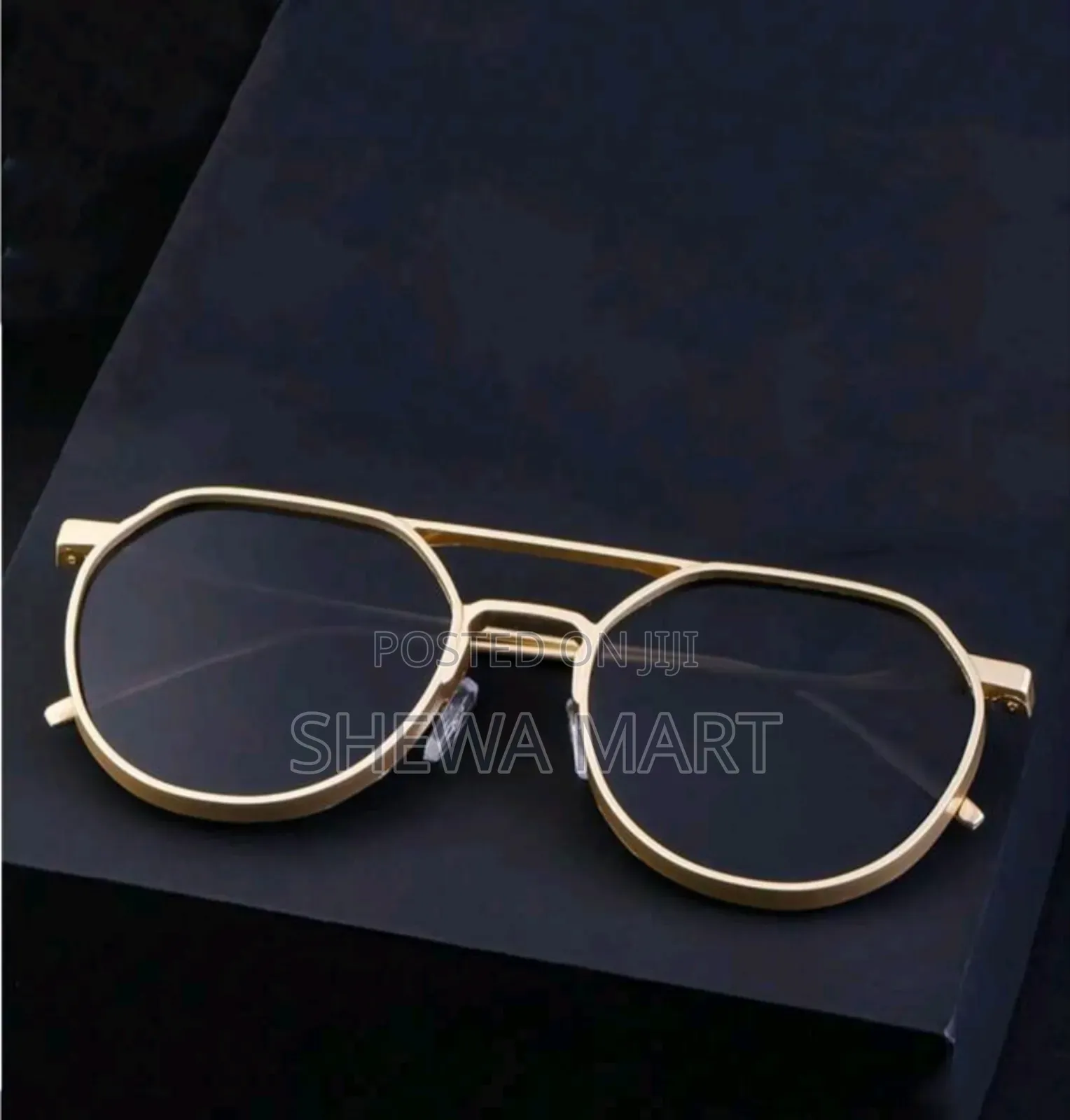 Men Metal Frame Round Retro Driving Fashion Glasses, Fashionable For