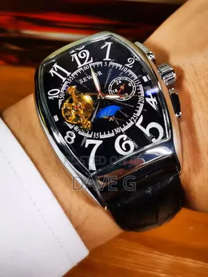 Photo - Sewor Luxury Skeleton Automatic Mens Watch