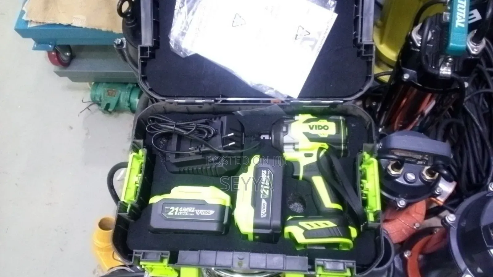 Chargable Impact Wrench/ጎማ መፍቻ