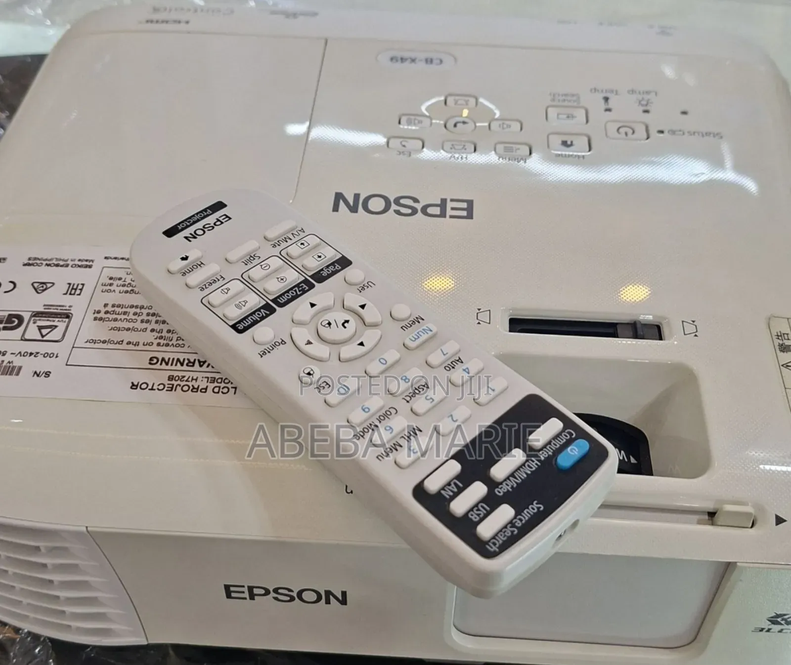 Epson Projector Model X49
