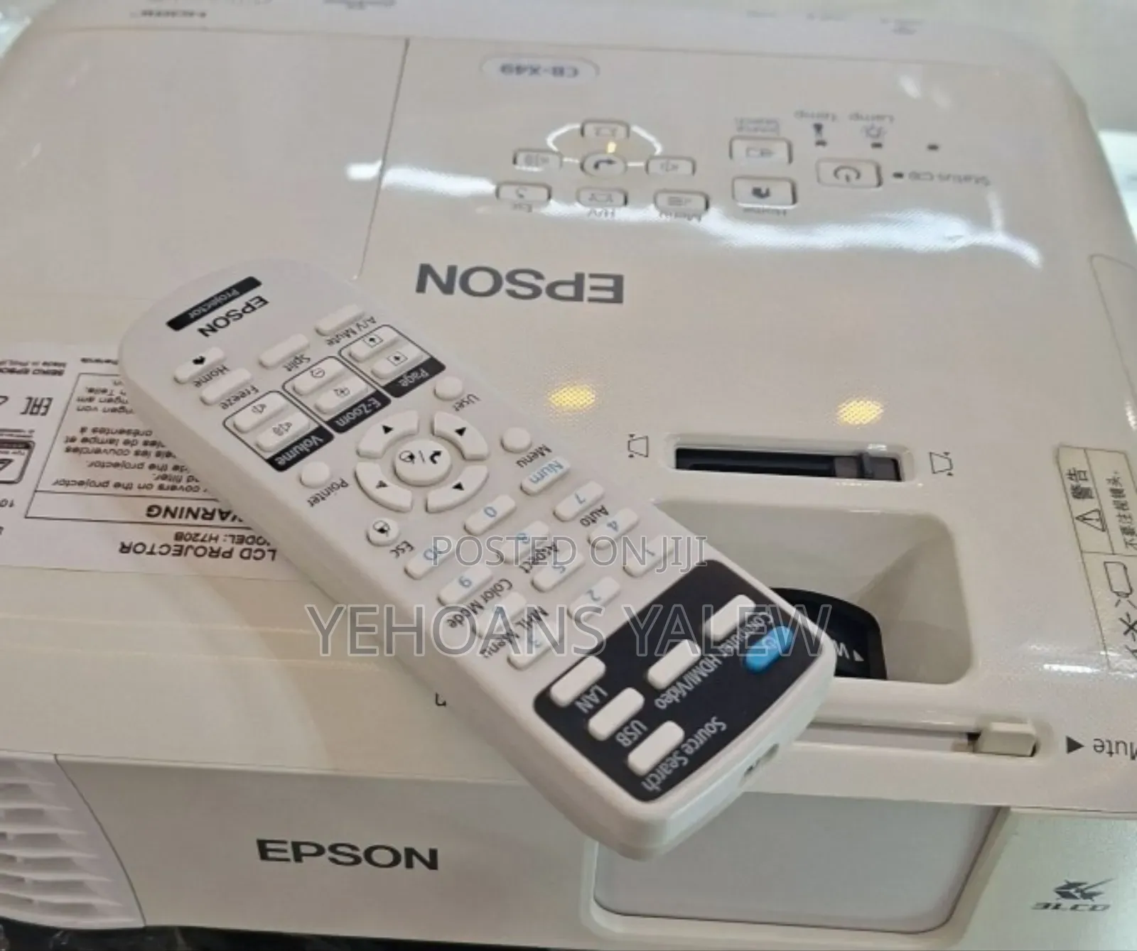 Brand New Epson Projector With Bag Model Name: Cb -X49 Hardware