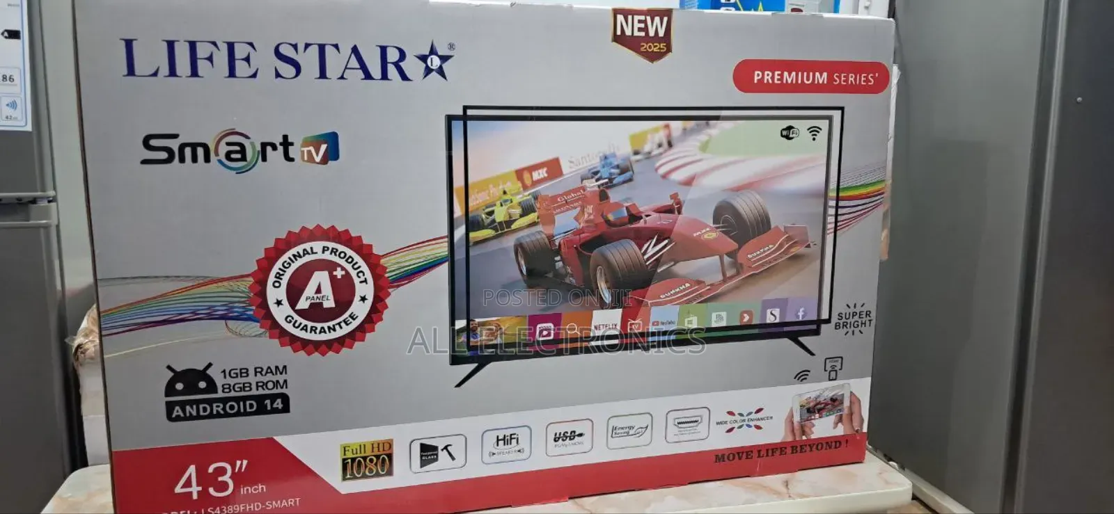 43inch Lifestar Smart Tv