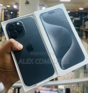 Photo - New Apple iPhone 15 Pro Max 1 TB Black