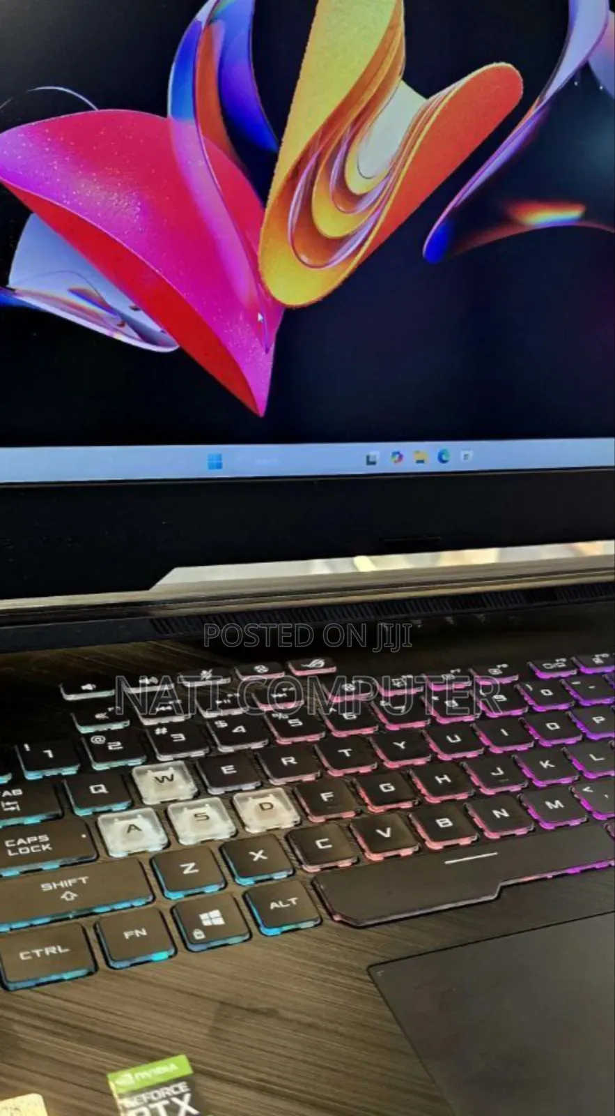 New Laptop Asus ROG Strix G15 16GB Intel Core I7 SSD 512GB