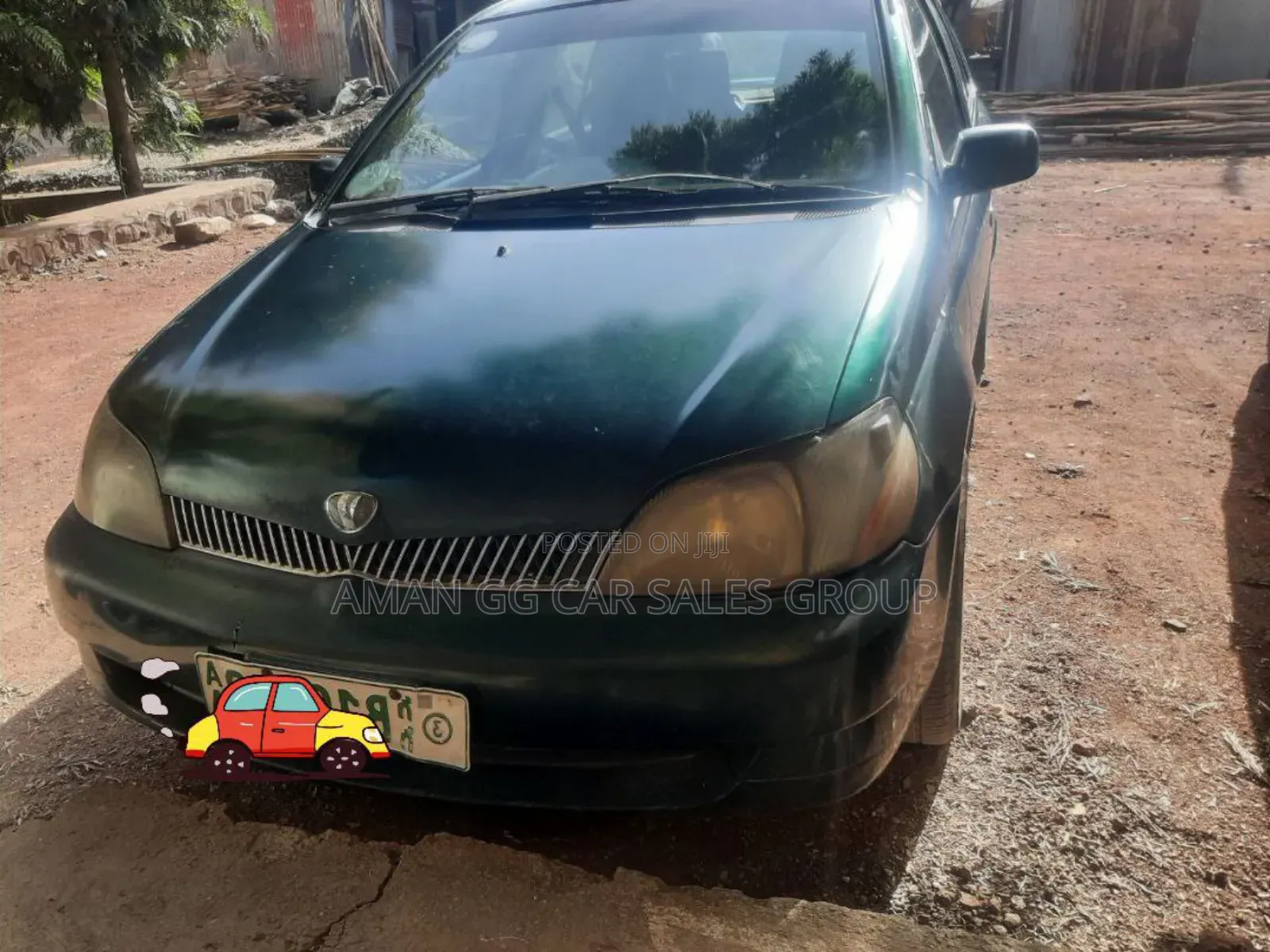 Toyota Platz 2001 Green