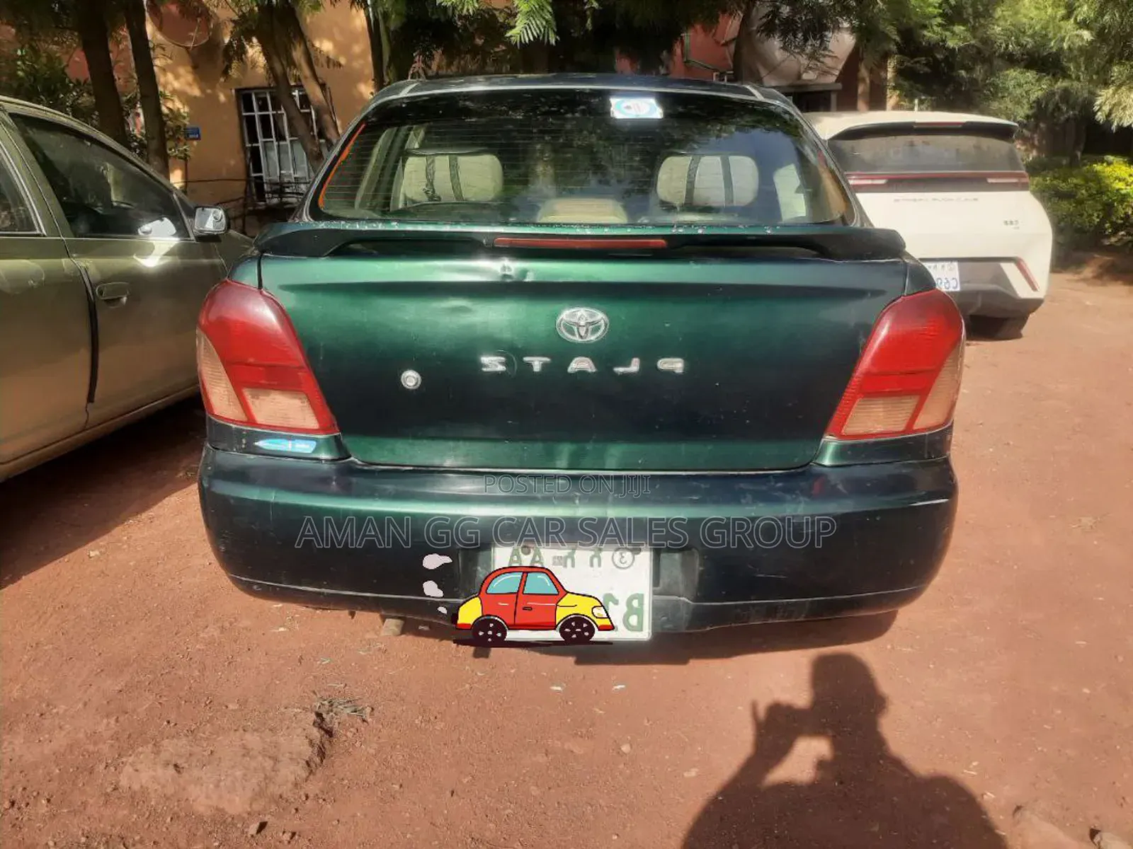 Toyota Platz 2001 Green