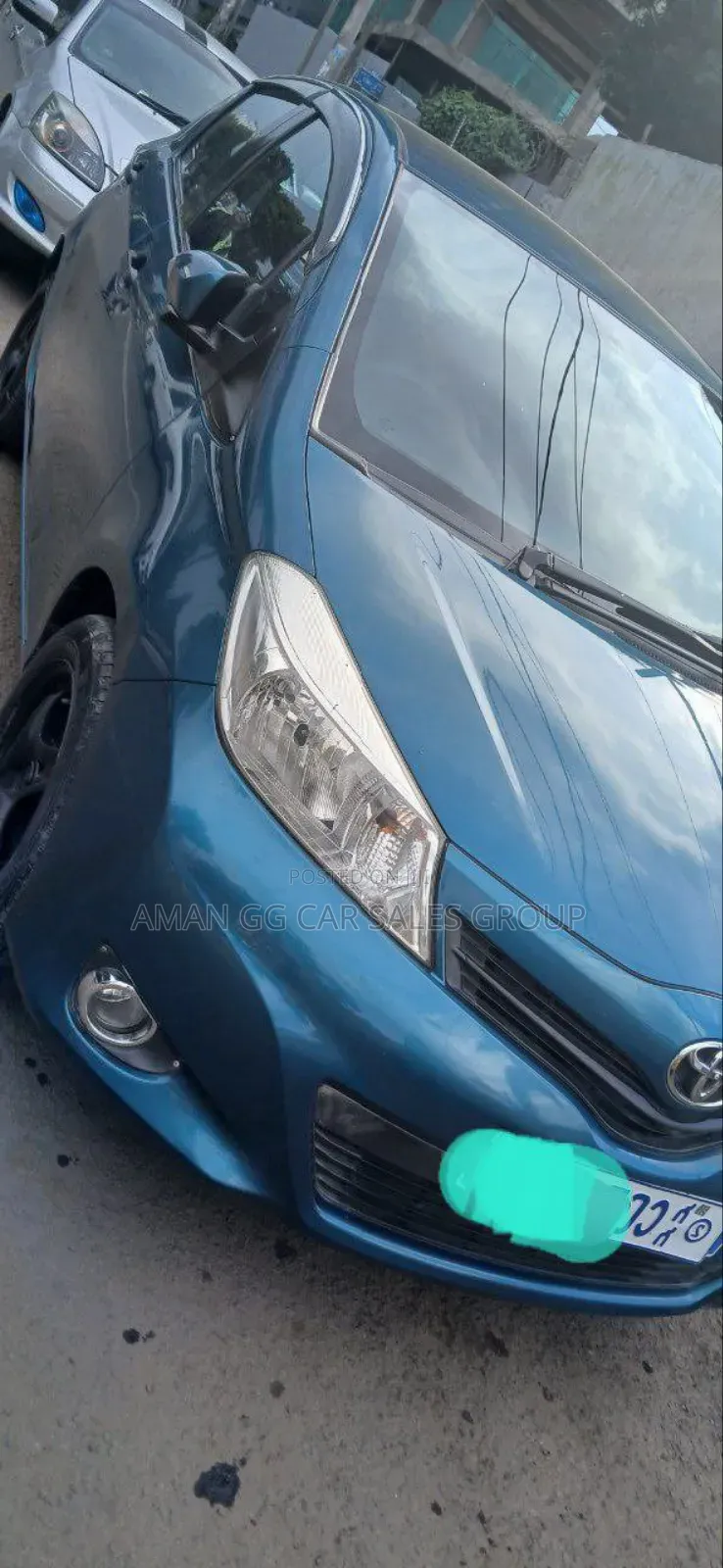 Toyota Yaris 2012 Blue