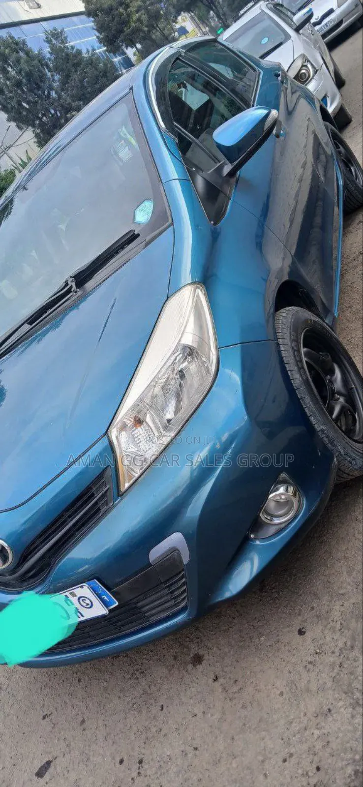 Toyota Yaris 2012 Blue