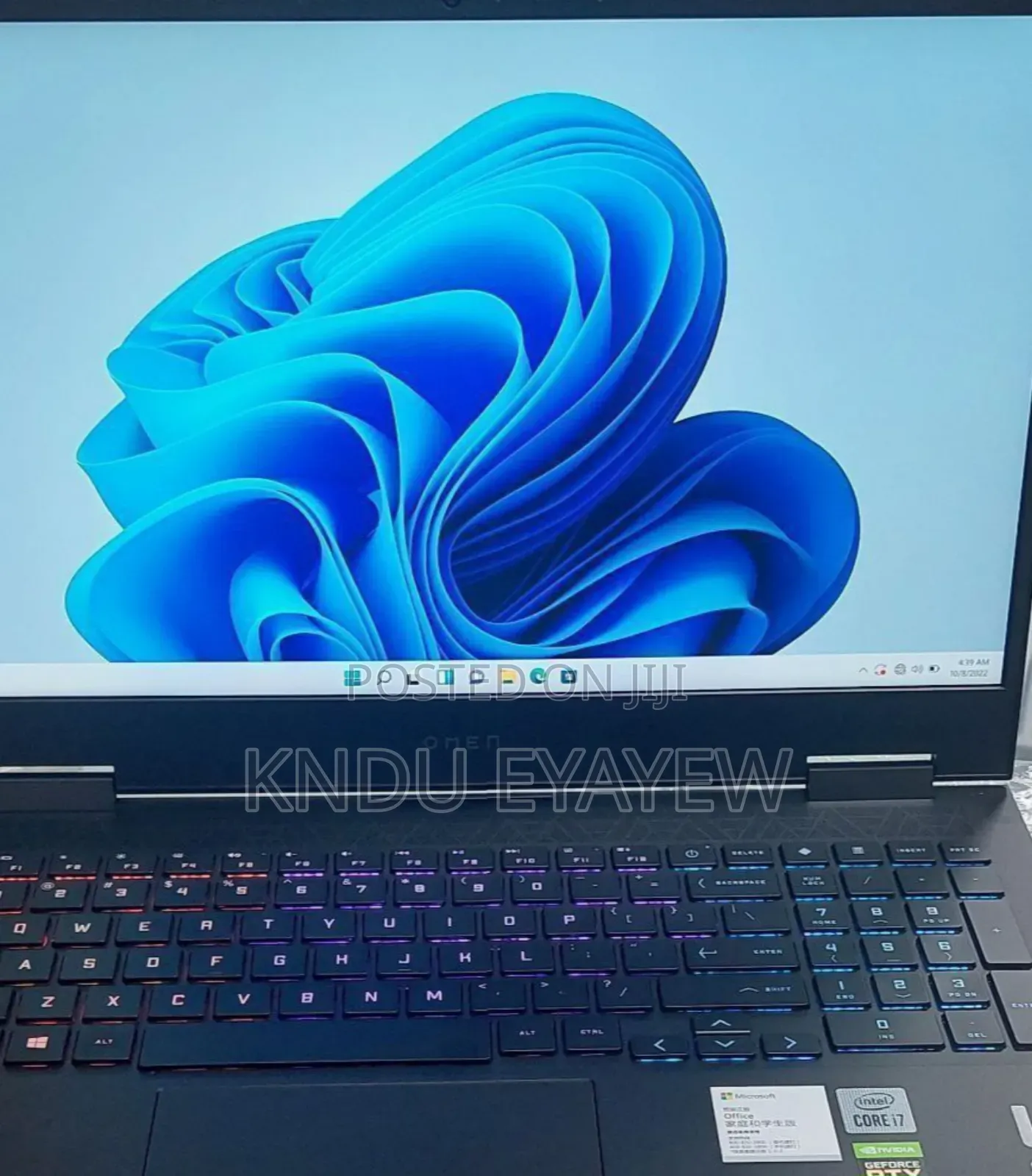 New Laptop HP Omen 15 16GB Intel Core I7 SSD 1T