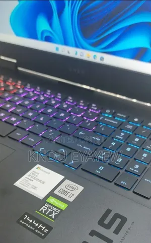 New Laptop HP Omen 15 16GB Intel Core I7 SSD 1T