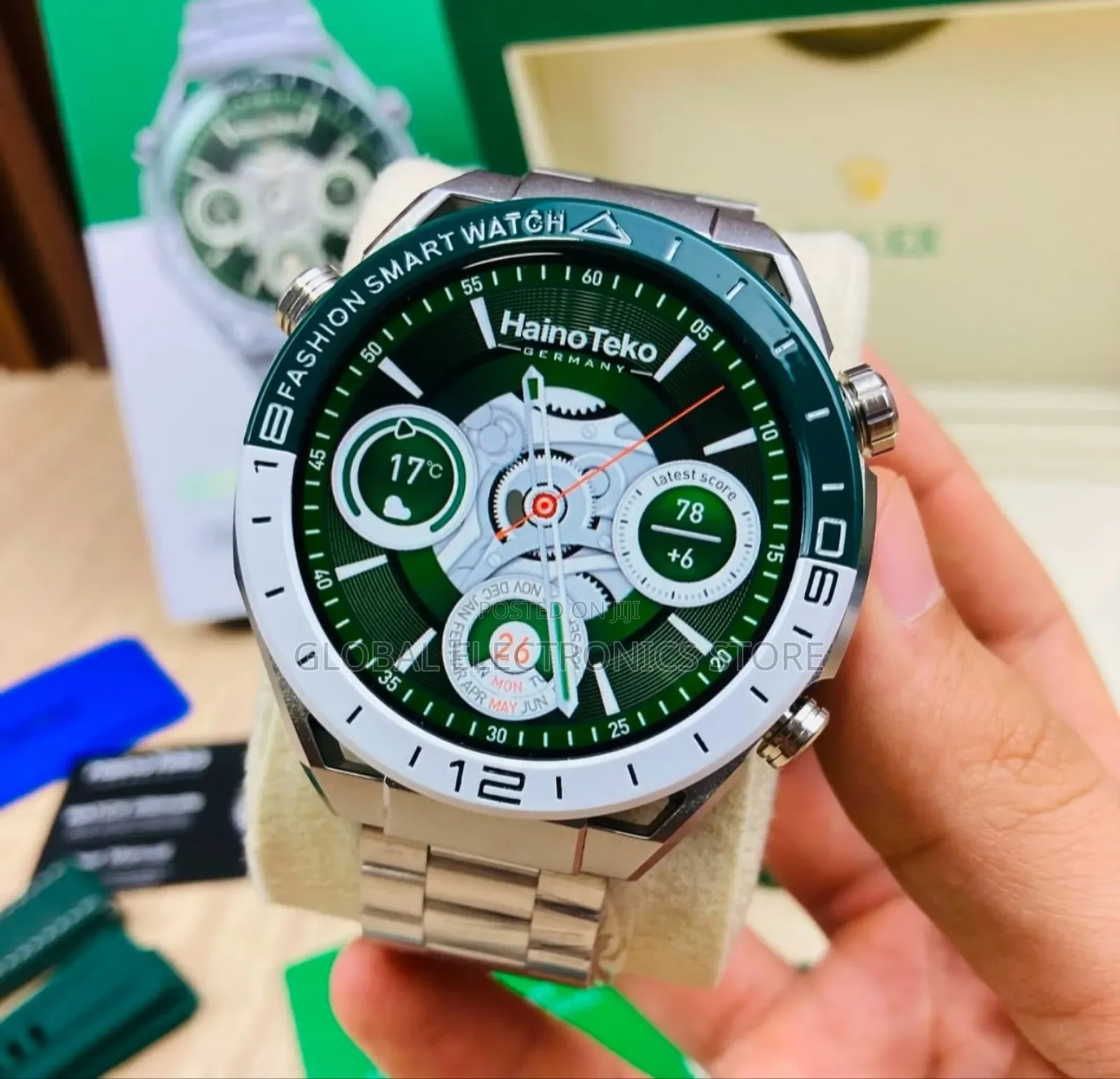 German  Brand Smart Watch With 3 Straps