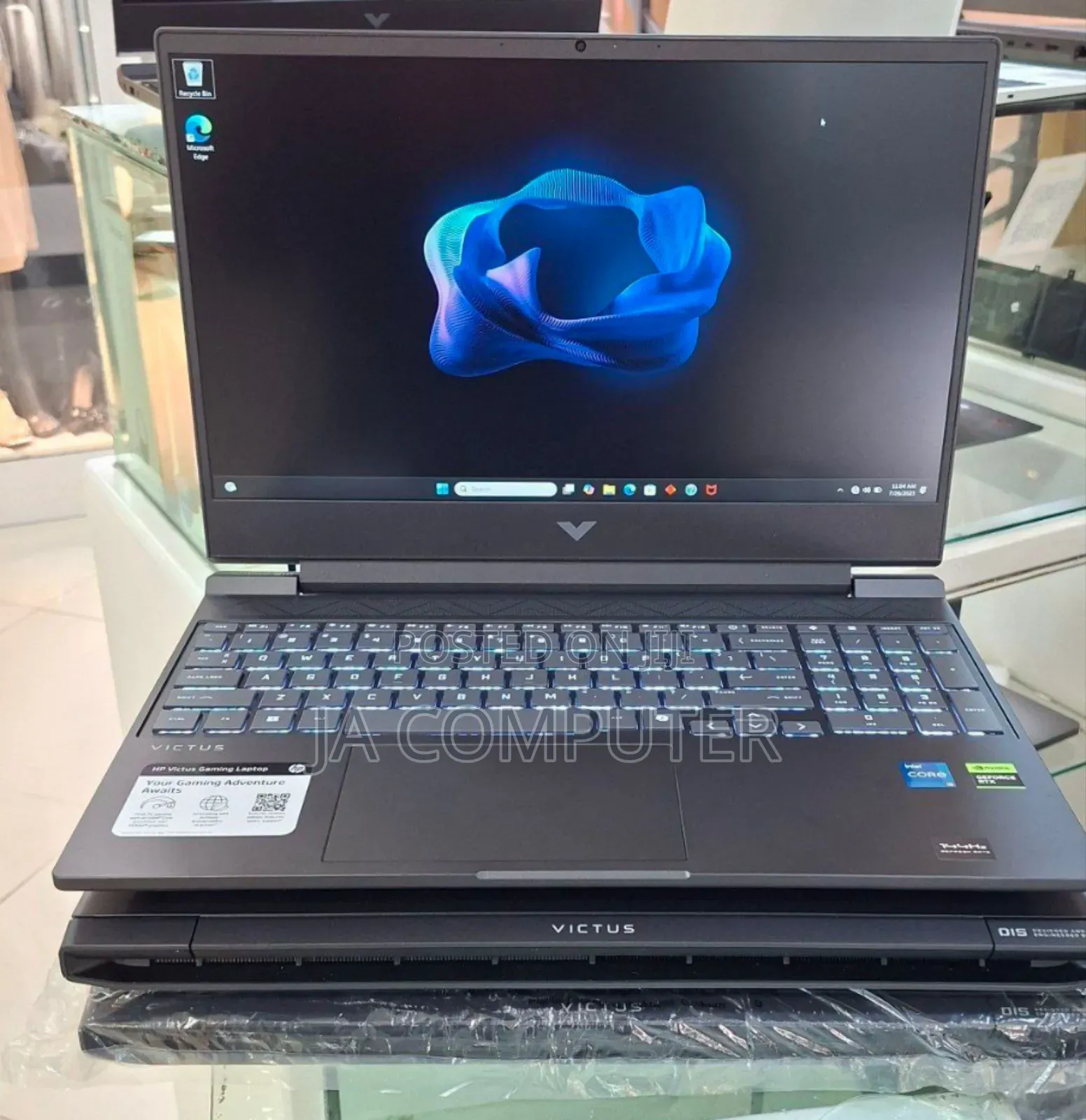 New Laptop HP Victus 15 8GB Intel Core I5 SSD 512GB