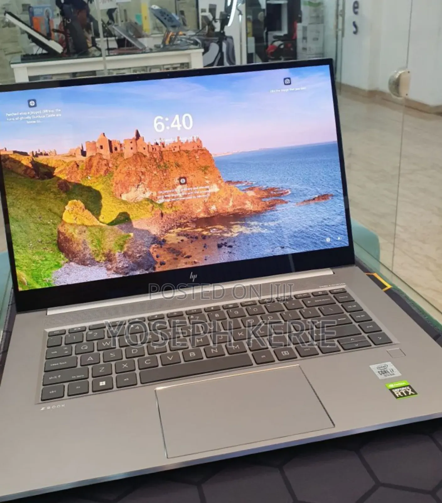 New Laptop HP Zbook Studio G7 16GB Intel Core i7 SSD 1T