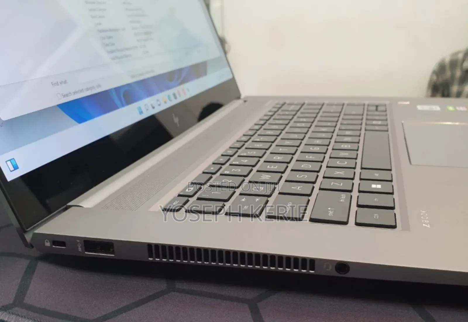 New Laptop HP Zbook Studio G7 16GB Intel Core i7 SSD 1T