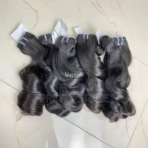 Photo - 16 Inch Double Drawn Fumi Curls Human Hair 3 PCS