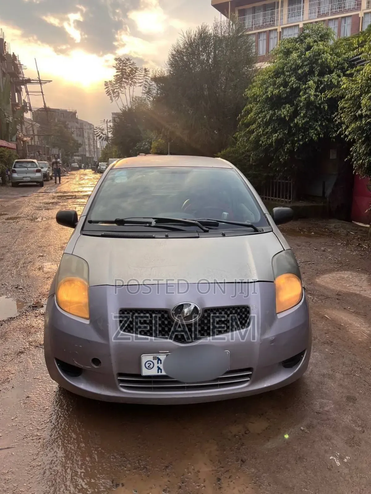 Toyota Yaris 2007 Silver