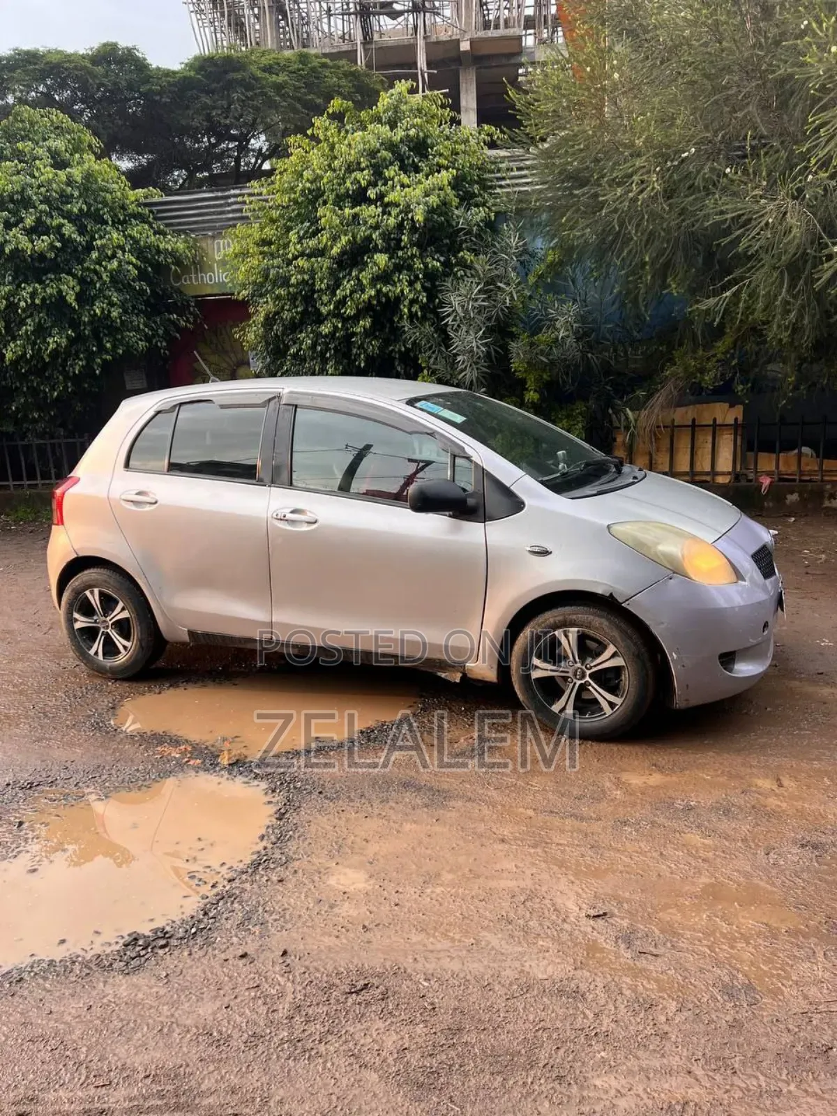 Toyota Yaris 2007 Silver