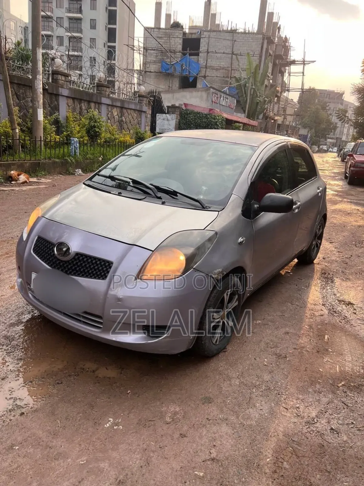 Toyota Yaris 2007 Silver