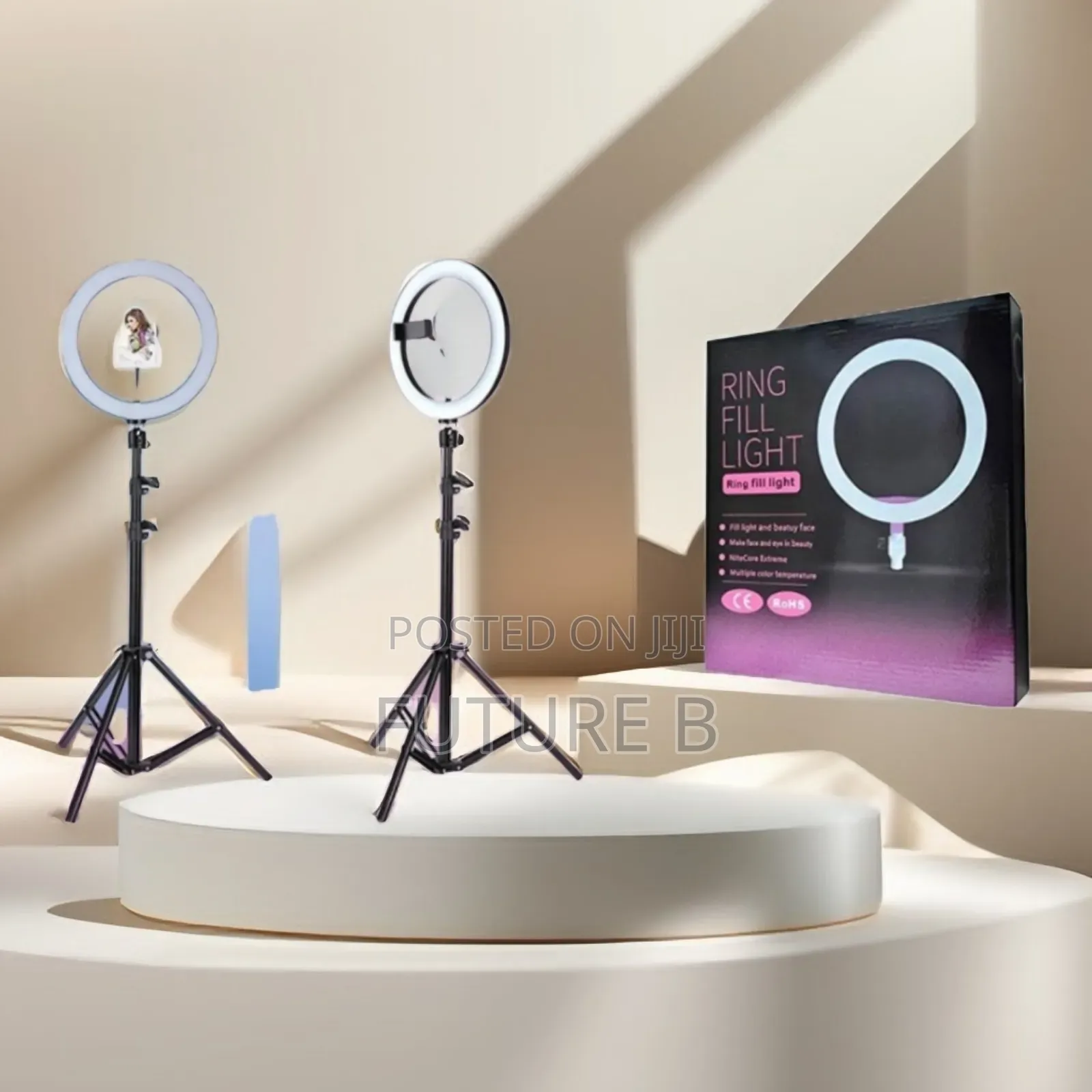 10" Led Ring Light Glow Up for Social Media