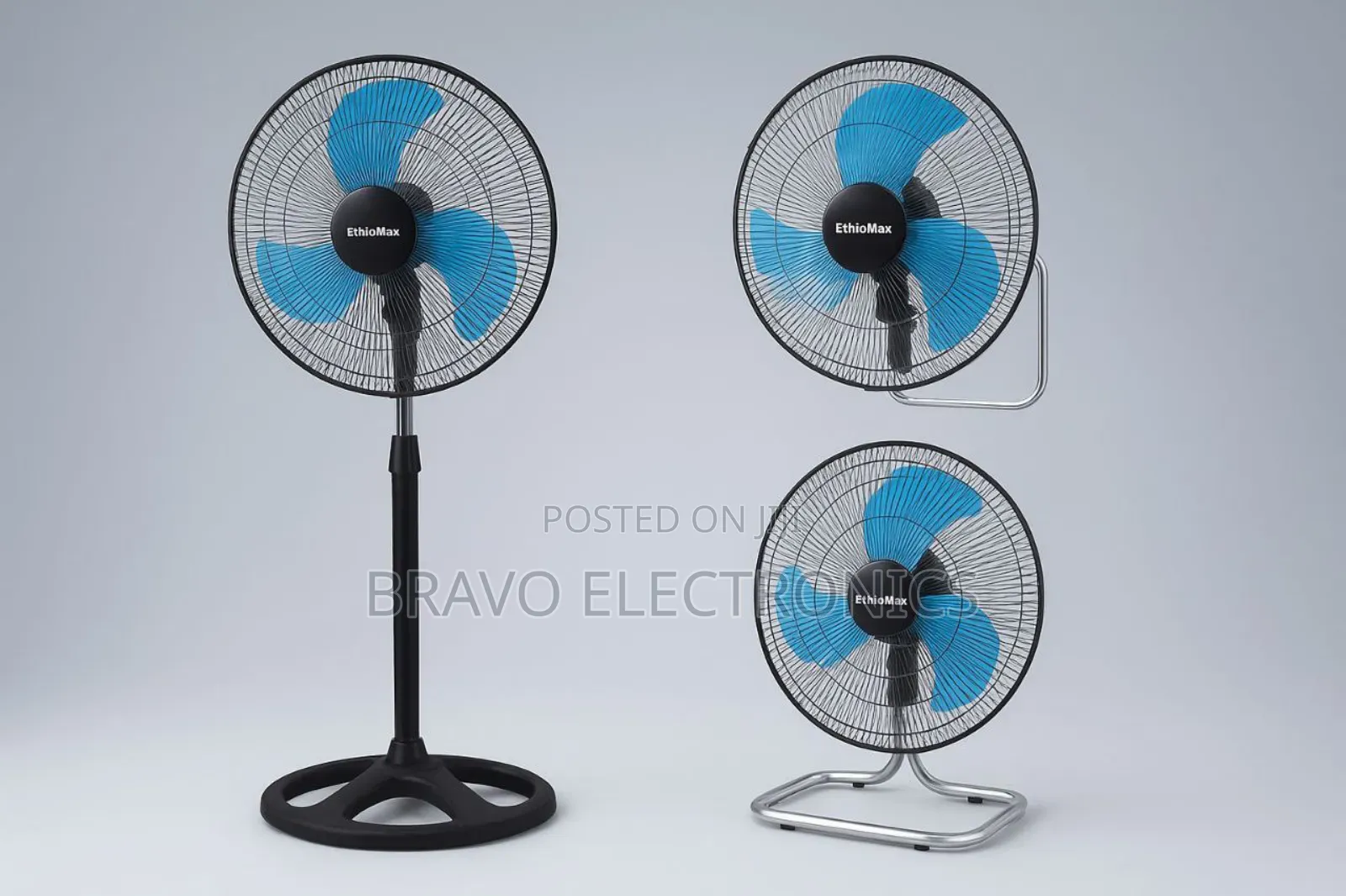 3-in-1 Fan Ventilator – Standing | Table | Wall Mount