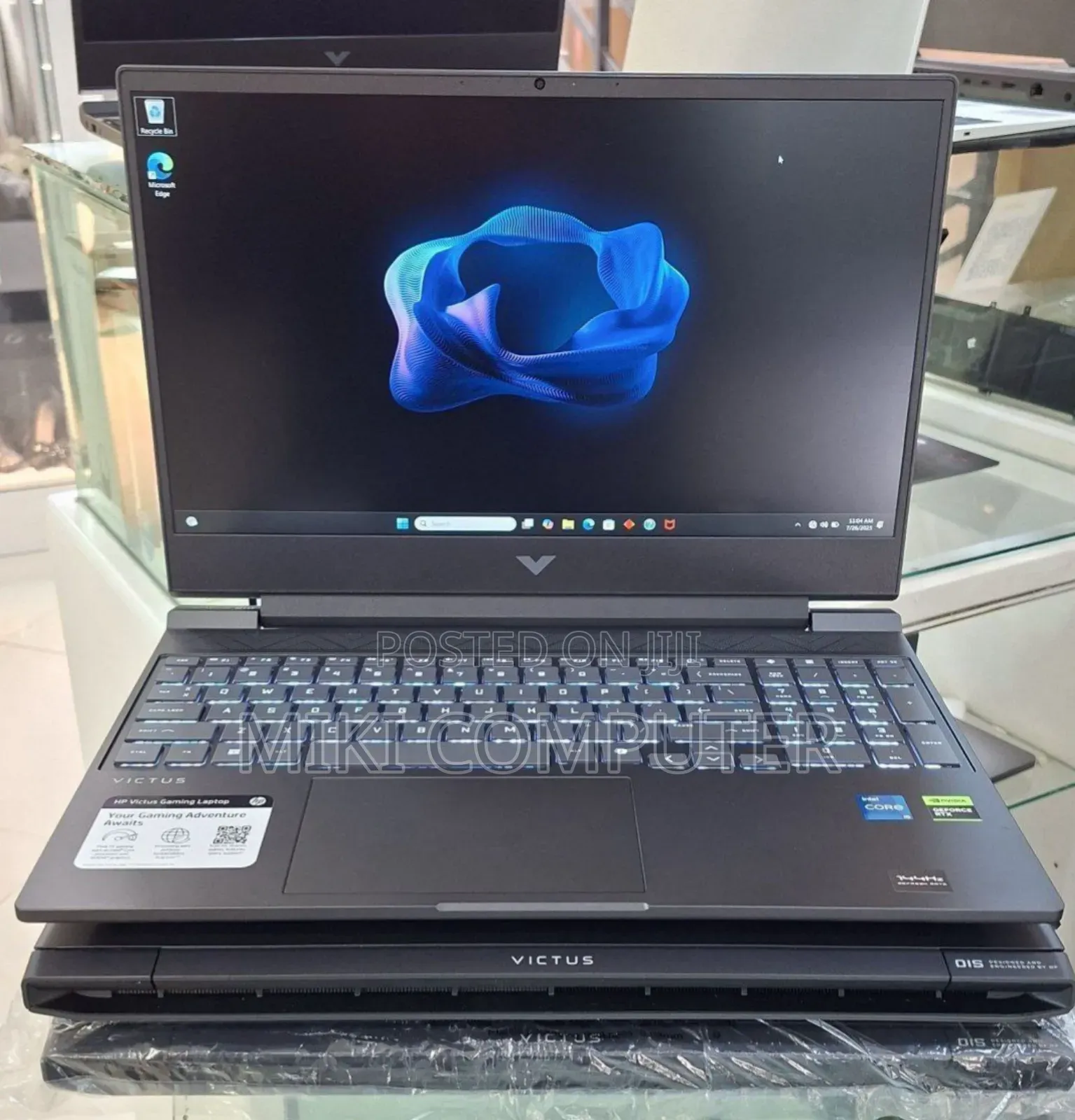 New Laptop HP Victus 15 8GB Intel Core I5 SSD 512GB