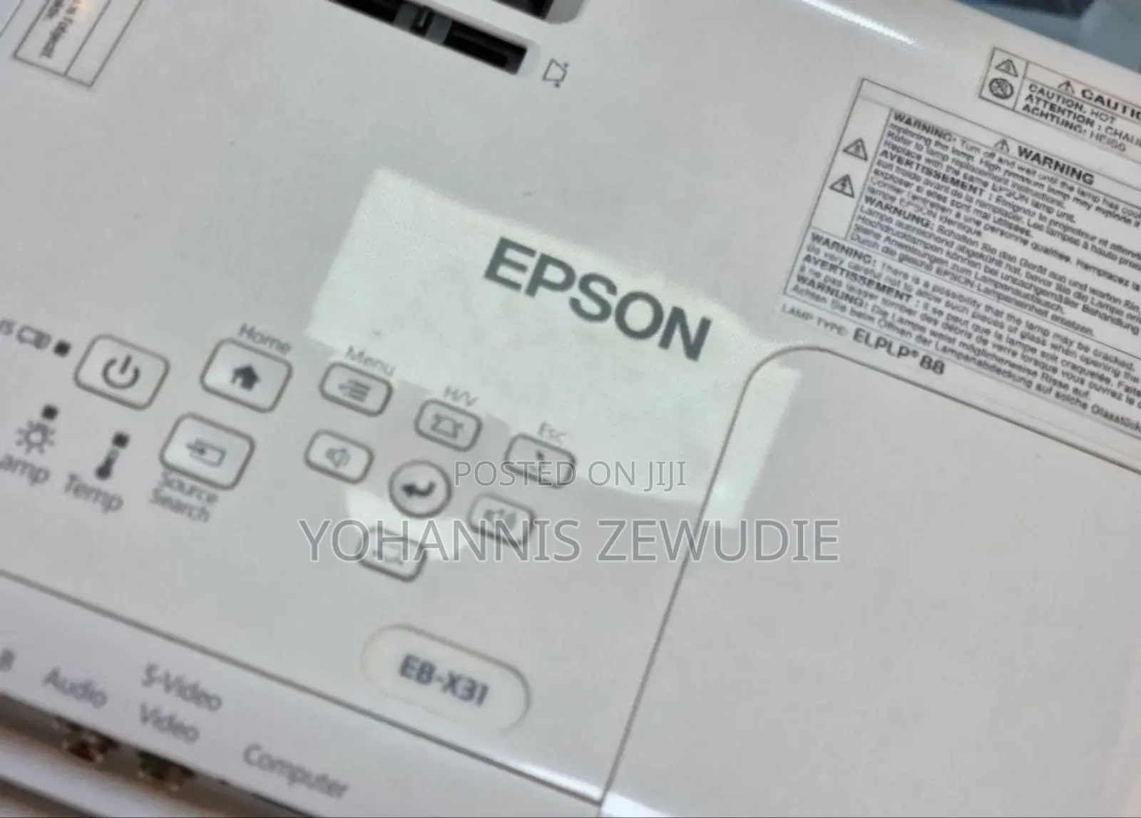 X31 Epson Projector With Good Quality 