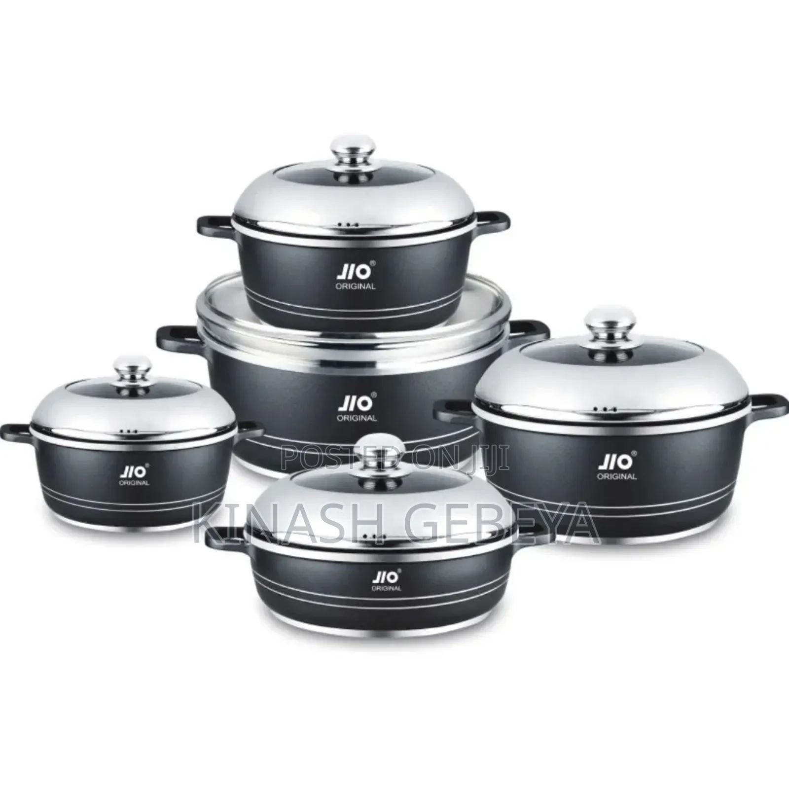 Jio 5in1 Granite High Quality Cook Ware Set