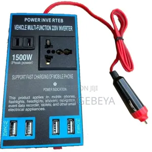 Photo - Multifunctional Vehicle Power Inverter(1500watt)