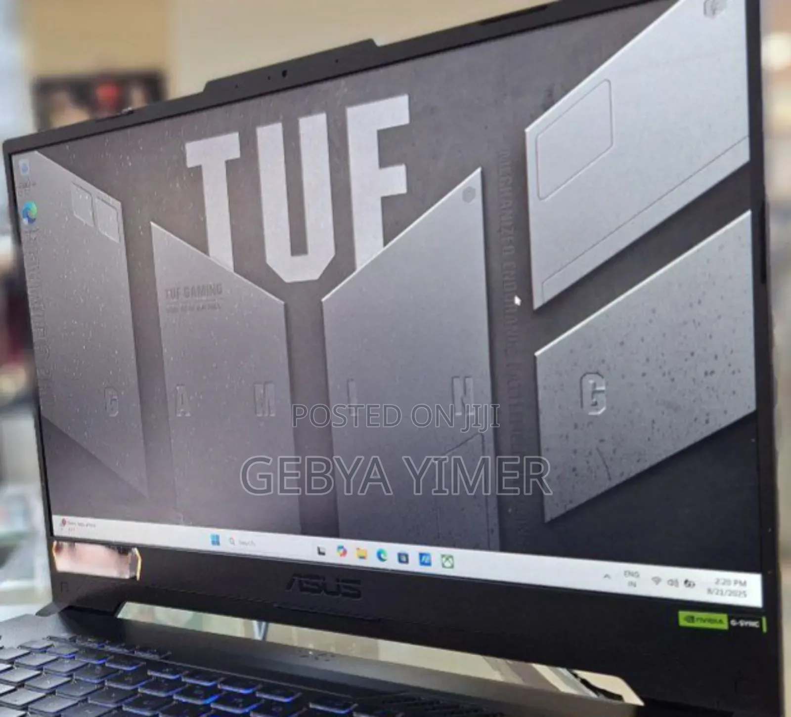 New Laptop Asus TUF Gaming A15 16GB AMD Ryzen 7 SSD 512GB