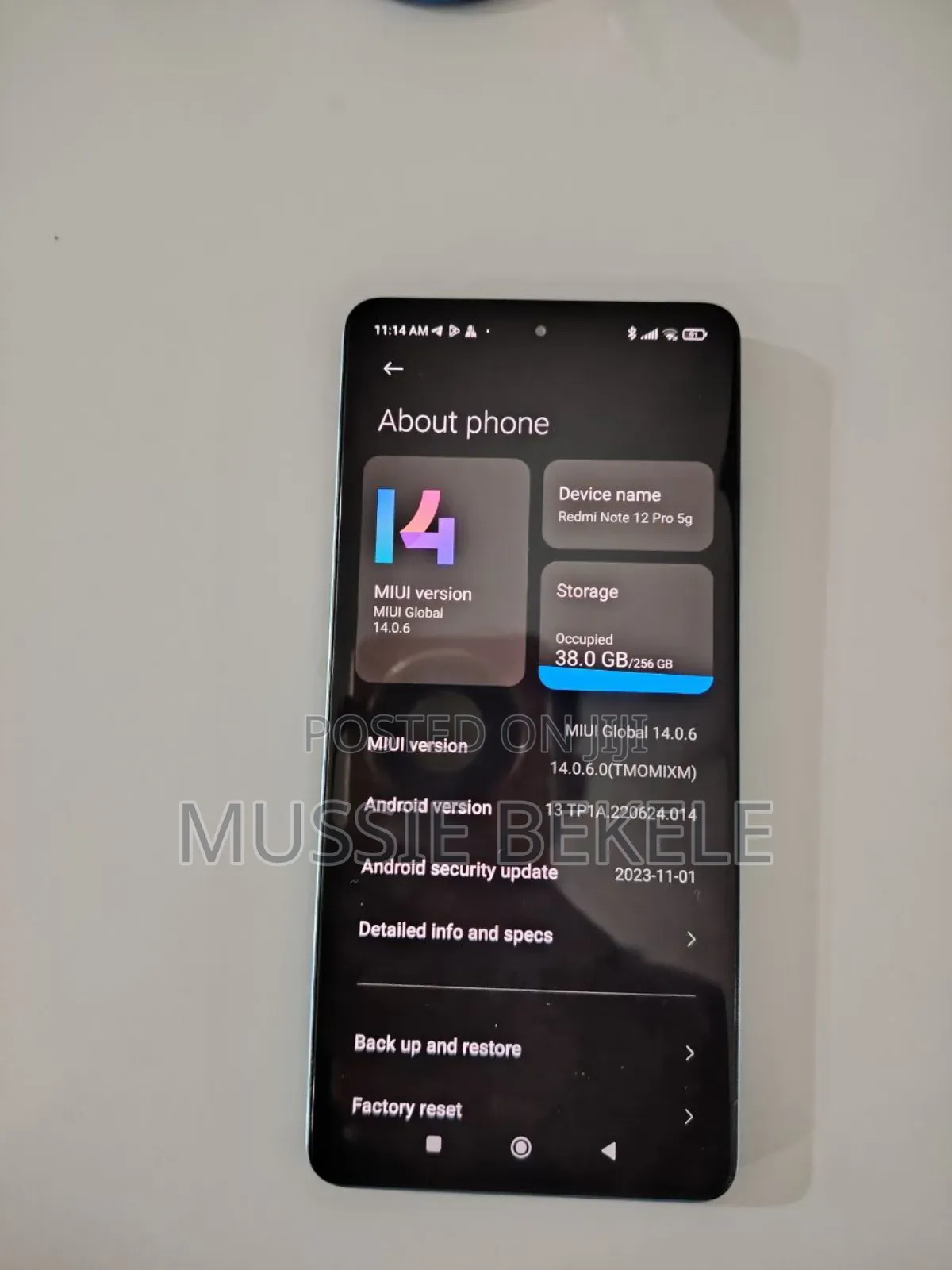 Xiaomi Redmi Note 12 Pro 256 GB Red