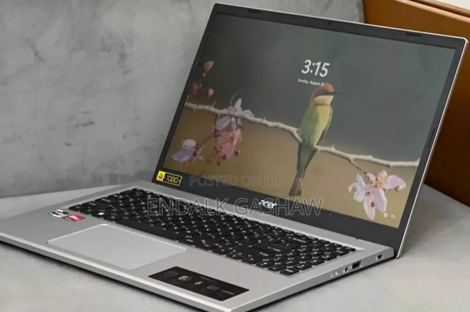 New Laptop Acer Aspire 3 8GB AMD Ryzen 3 SSD 256GB