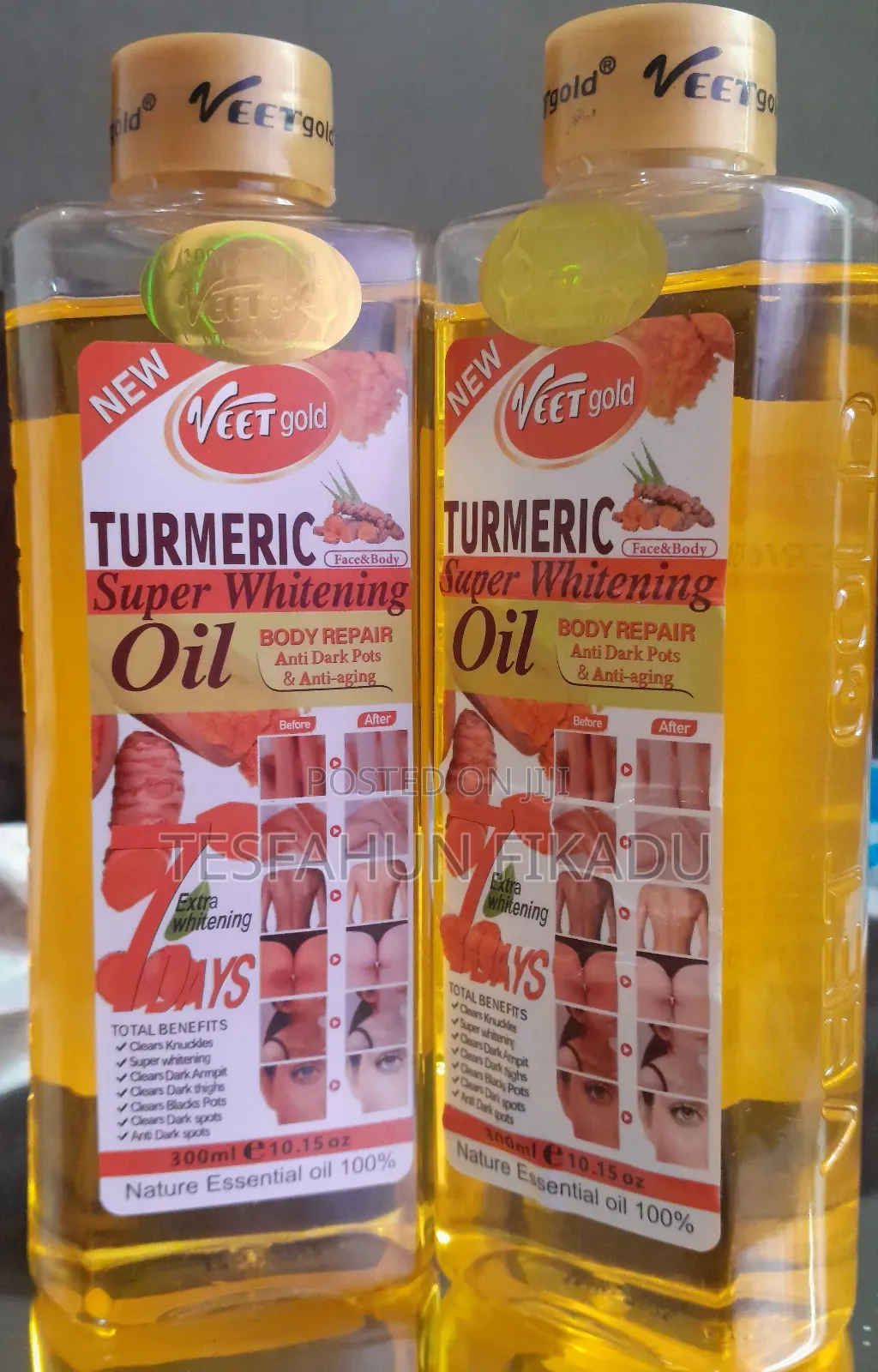Turmeric Oil Veet Gold