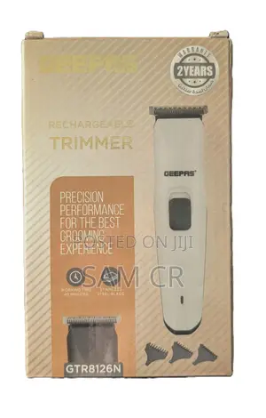 Geepas Cordless Rechargeable Hair Trimmer