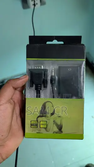Photo - Vga to Hdmi Adapter With Audio