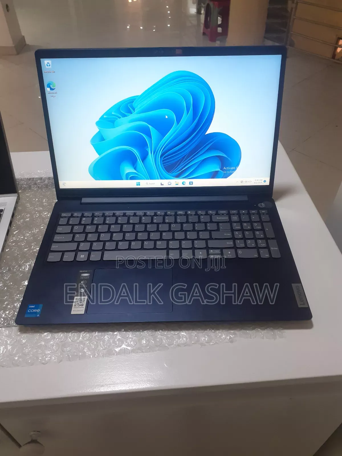 New Laptop Lenovo Ideapad 3 8GB Intel Core I3 SSD 256GB