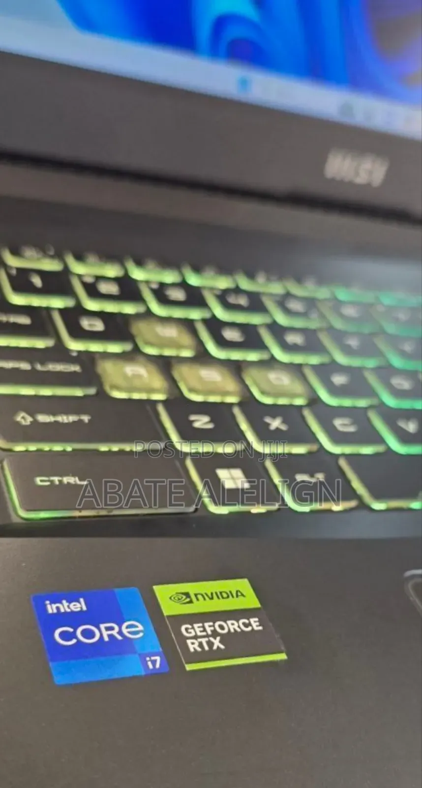 New Laptop MSI Pulse GL66 16GB Intel Core i7 SSD 1T