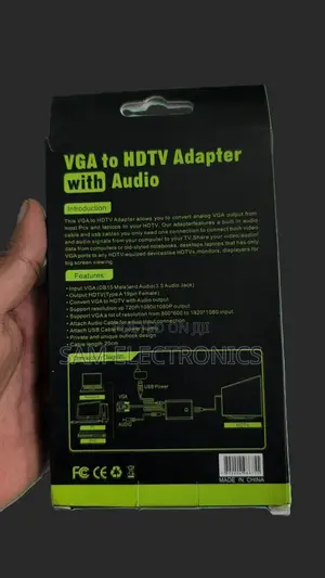 Vga to Hdmi Adapter With Audio