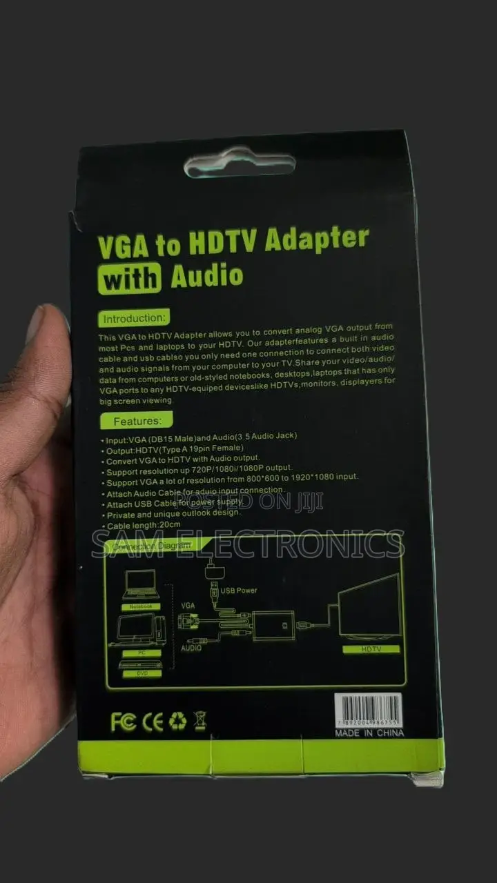 Vga to Hdmi Adapter With Audio