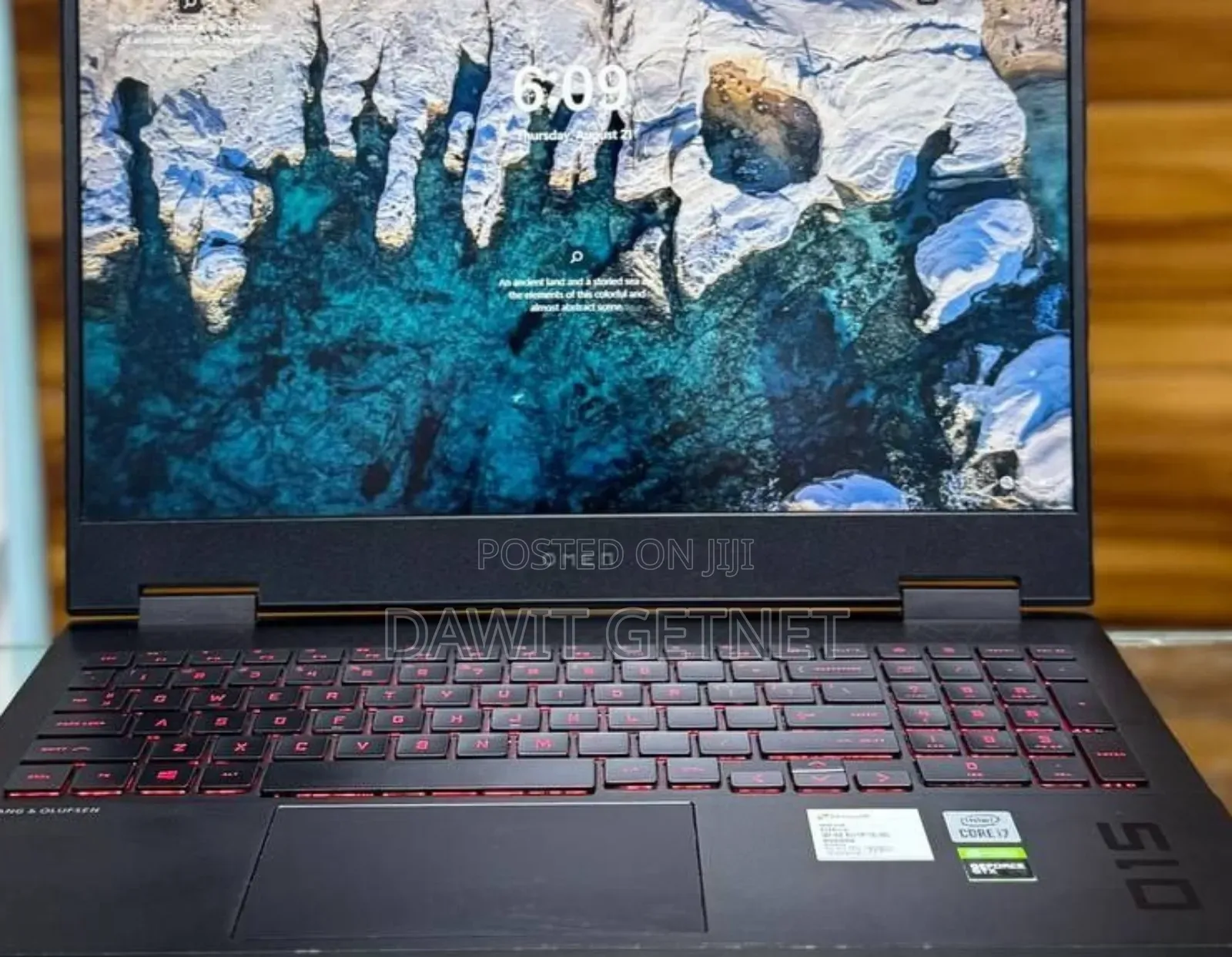 New Laptop HP Omen 15 16GB Intel Core i7 SSD 512GB