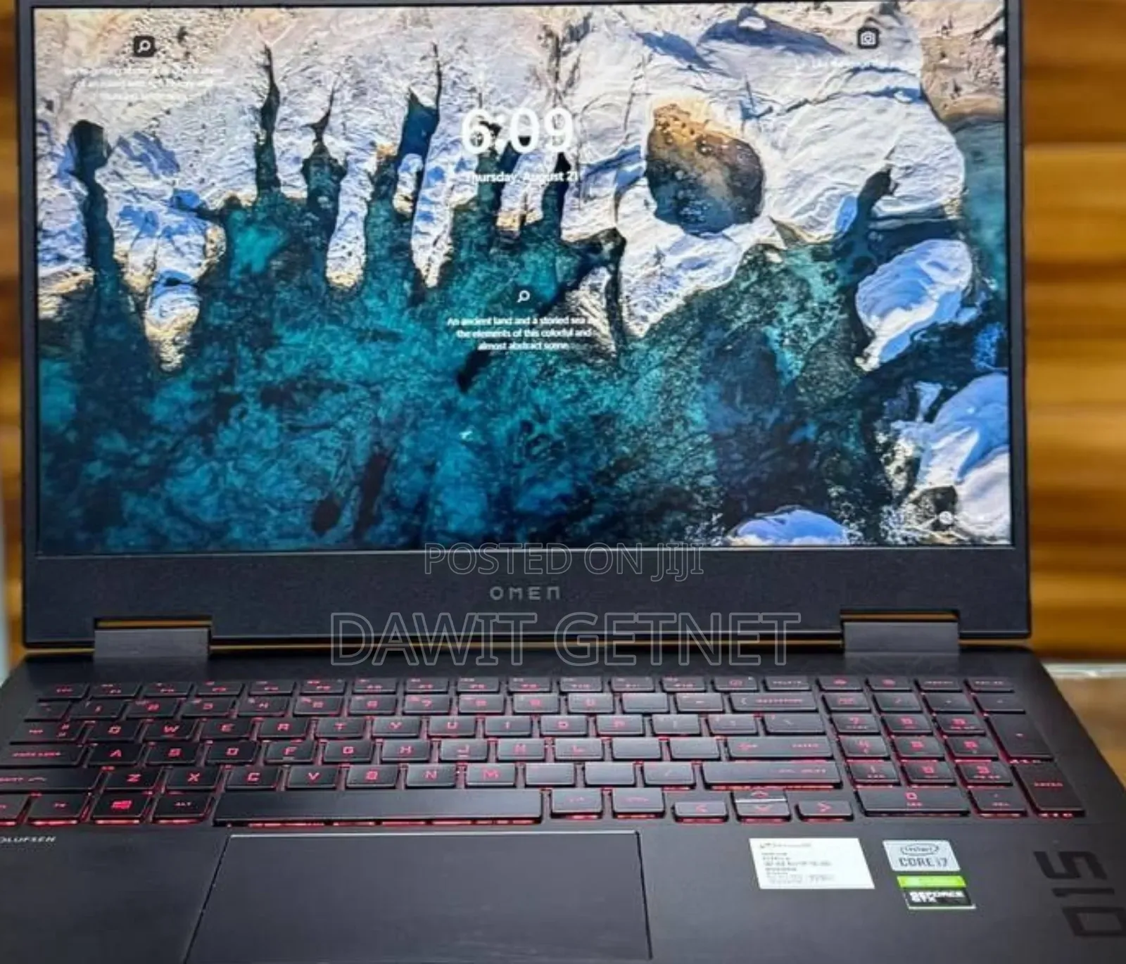 New Laptop HP Omen 15 16GB Intel Core i7 SSD 512GB