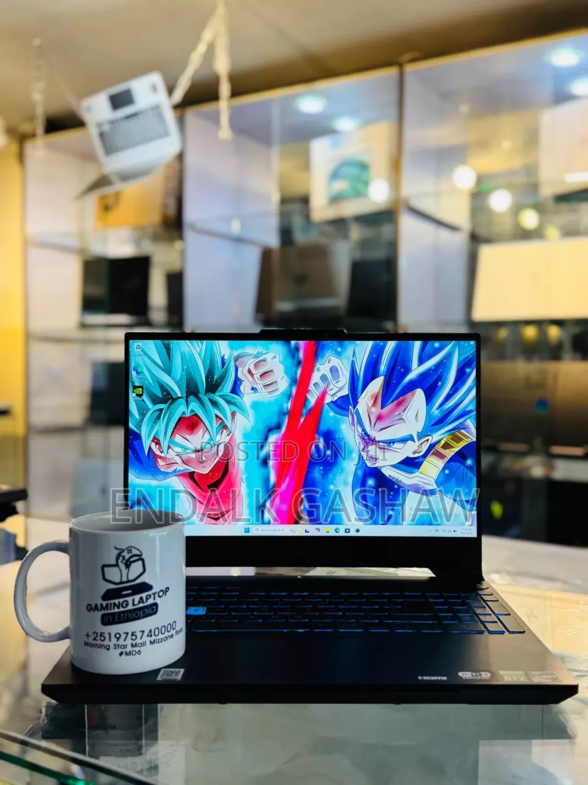 New Laptop Asus TUF Gaming A15 16GB AMD Ryzen 7 SSD 512GB