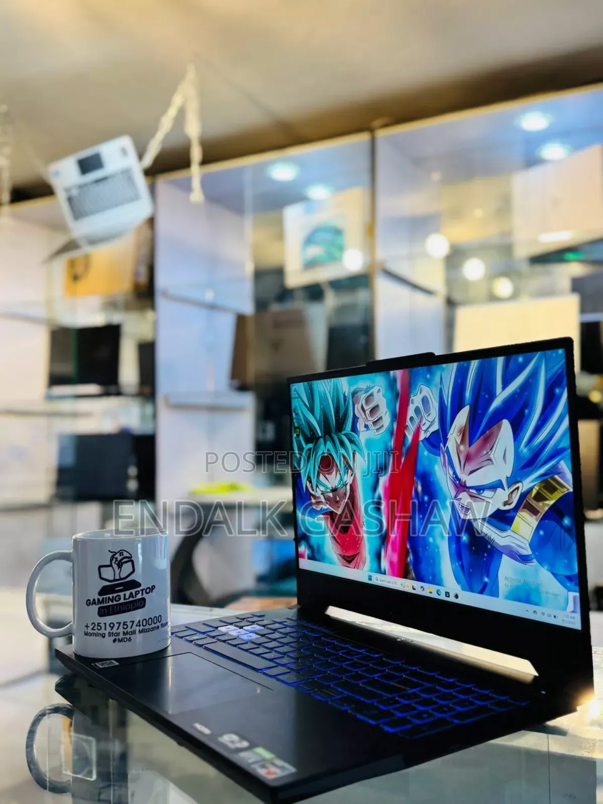 New Laptop Asus TUF Gaming A15 16GB AMD Ryzen 7 SSD 512GB