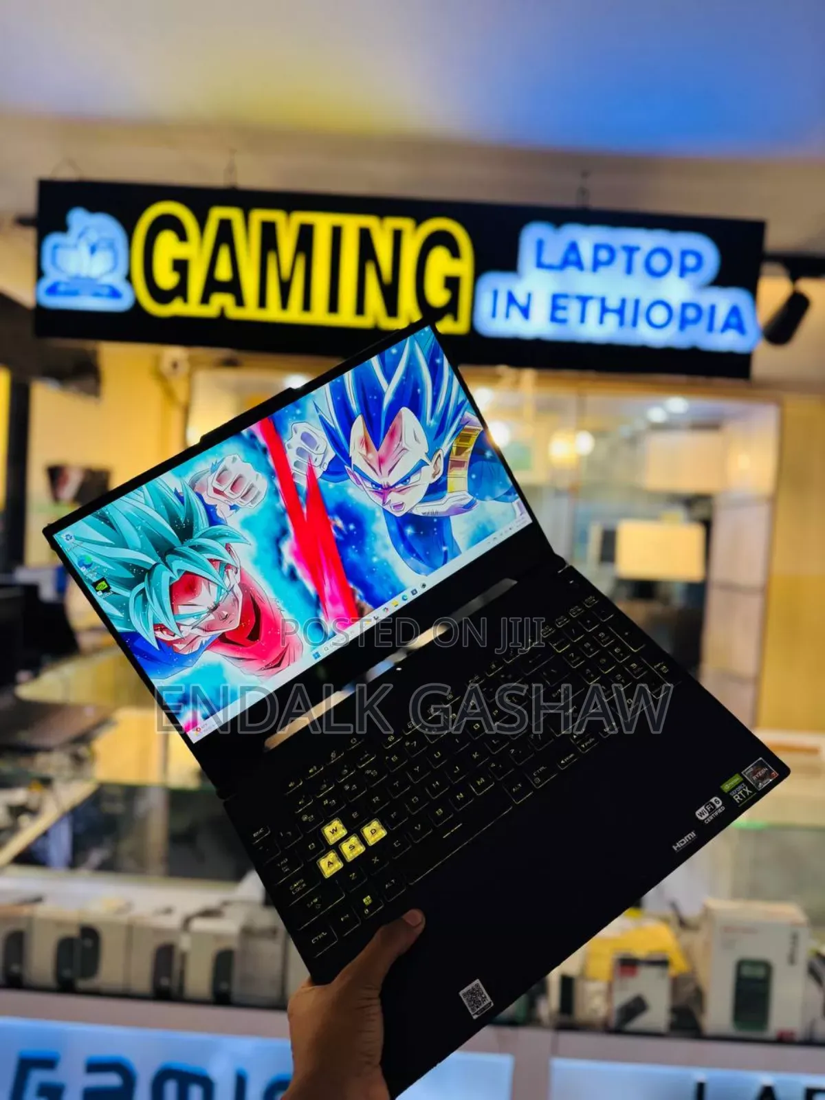 New Laptop Asus TUF Gaming A15 16GB AMD Ryzen 7 SSD 512GB