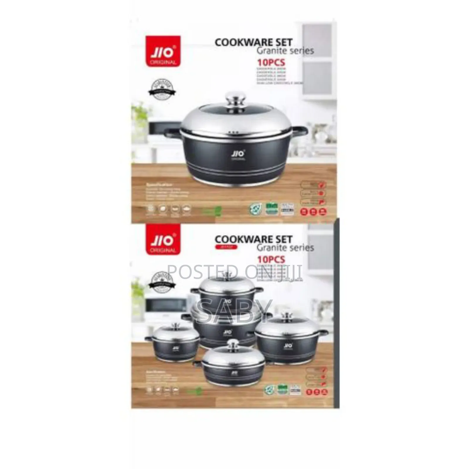 Jio Granite Cookware Set