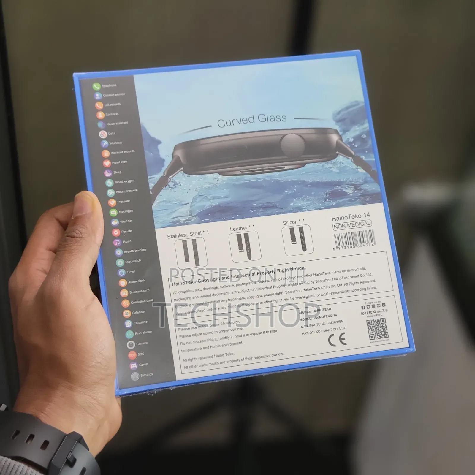 Haino Teko-14 Waterproof Smart Watch